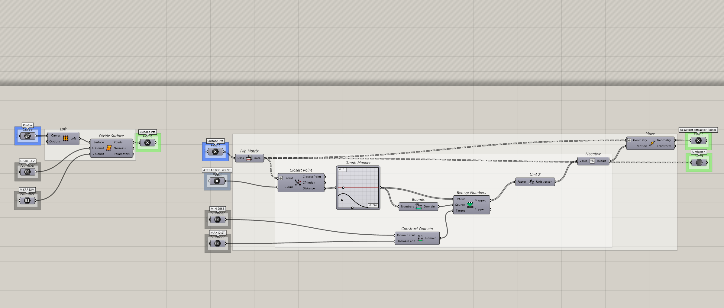 Soft Indent Attractor